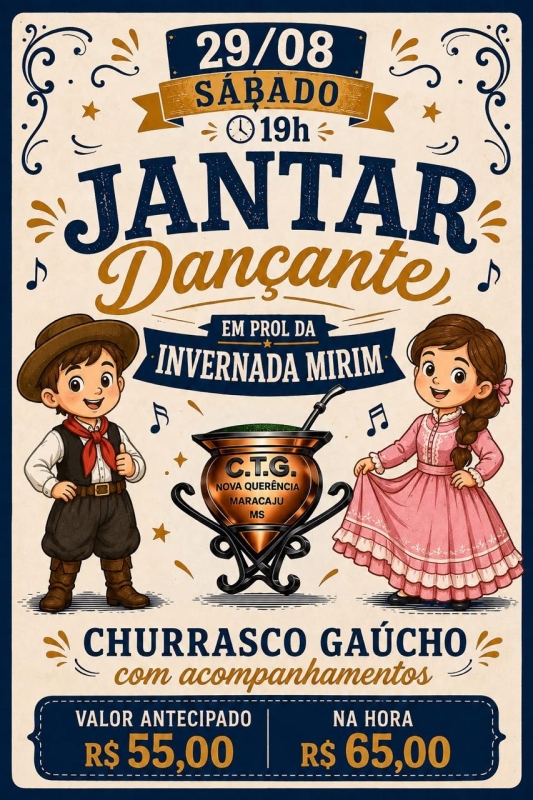 Evento jantar-dancante