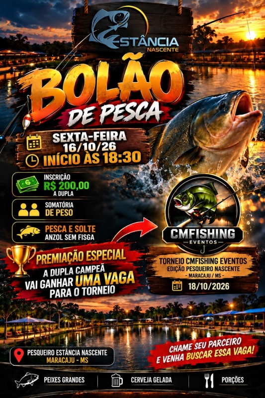 Evento bolao-de-pesca